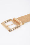 Metal Buckle Gold Belt