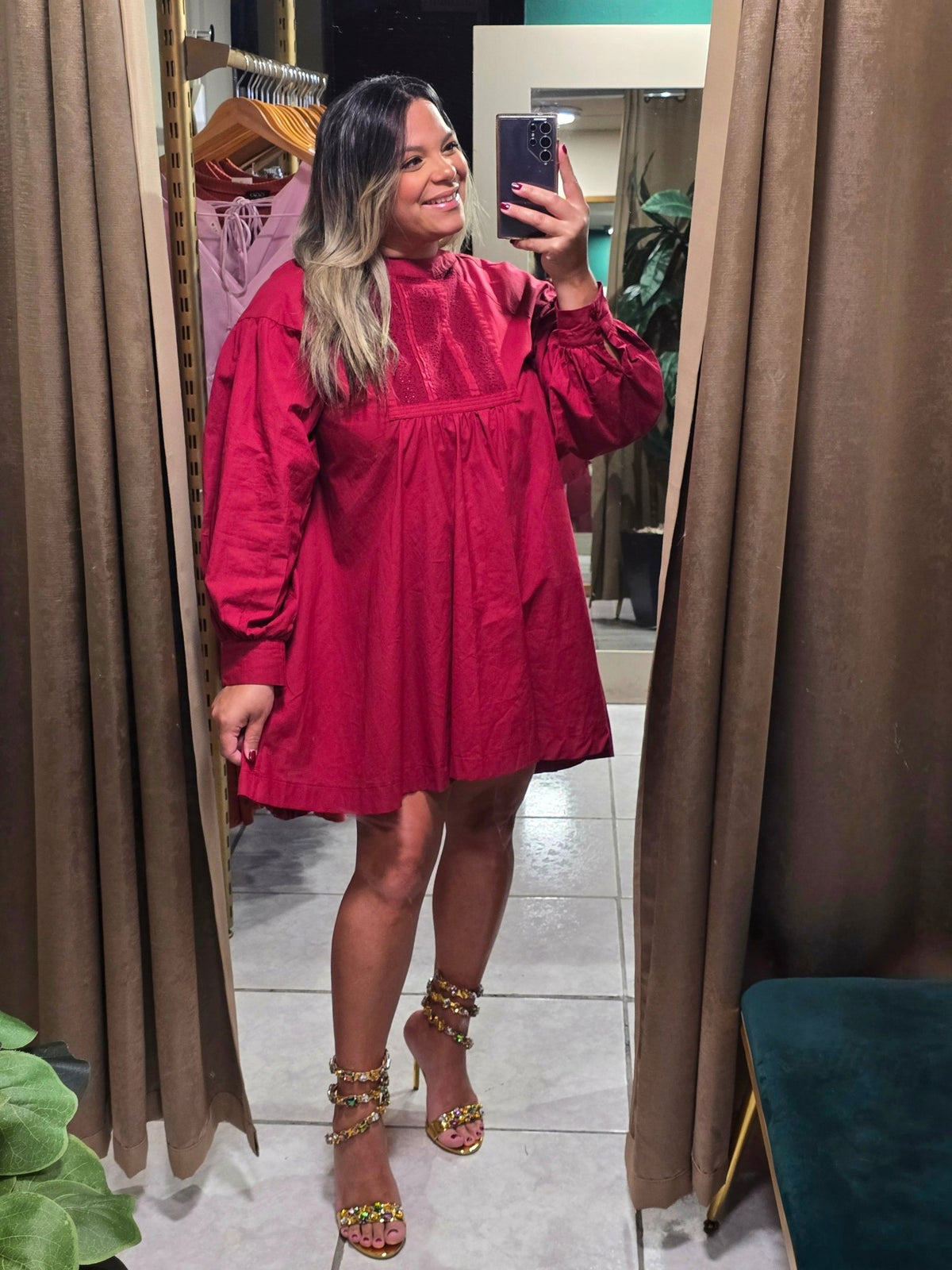 Berry Belle Dress - vientostheshop