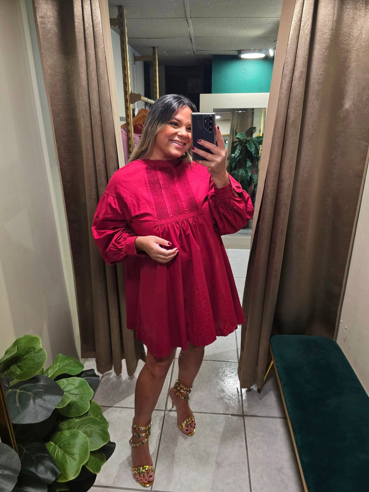 Berry Belle Dress - vientostheshop