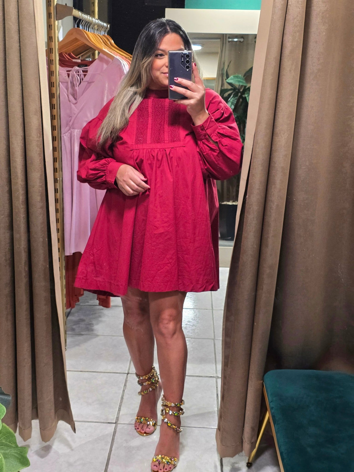 Berry Belle Dress - vientostheshop