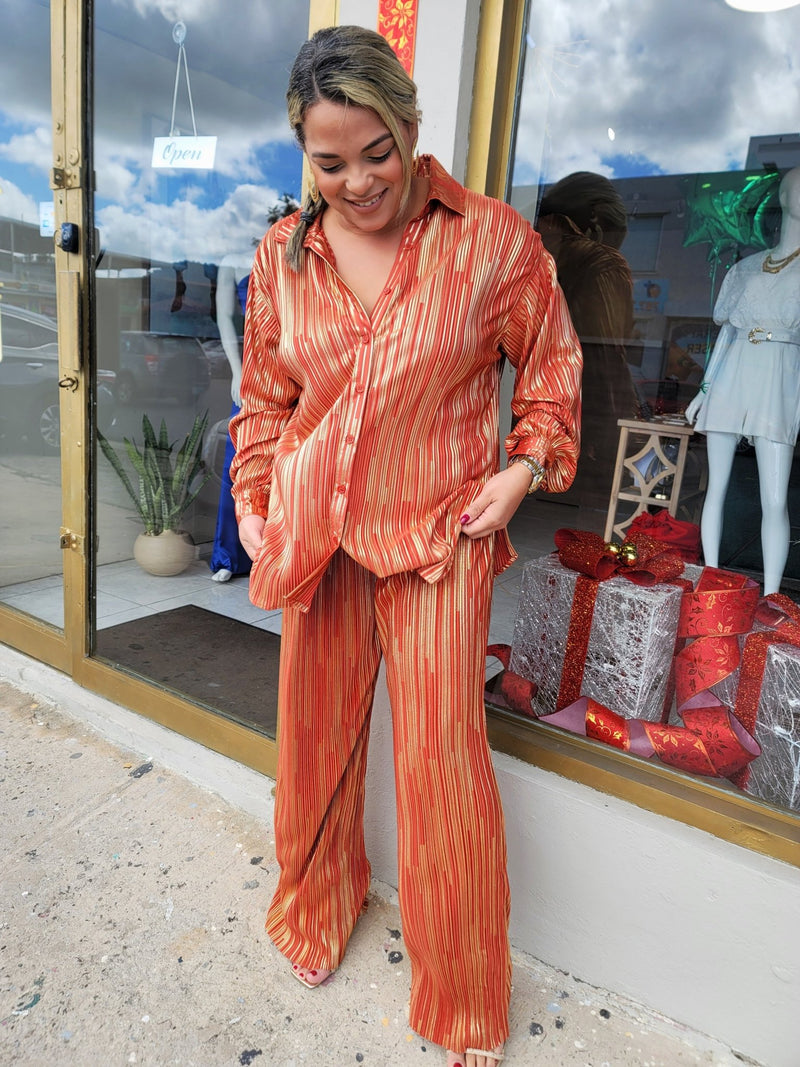 Copper Chic Gold Pant - vientostheshop