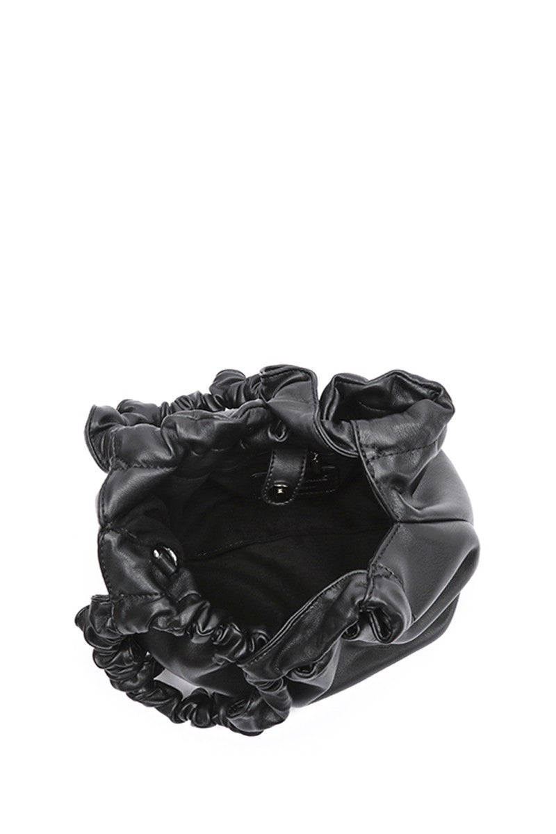 Daraz Scrunchie Black Crossbody - vientostheshop