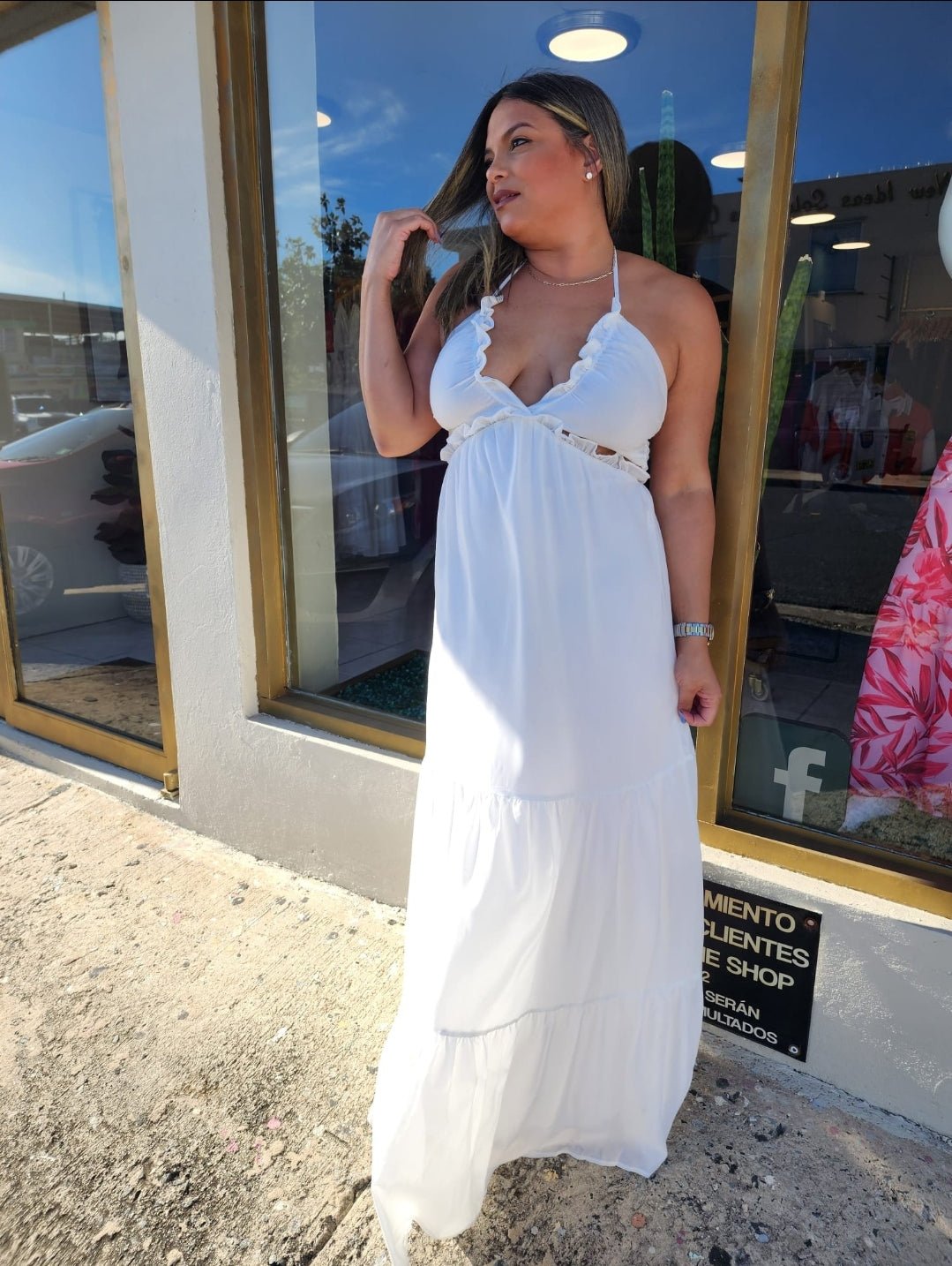 Desired Cloud Maxi Dress - vientostheshop