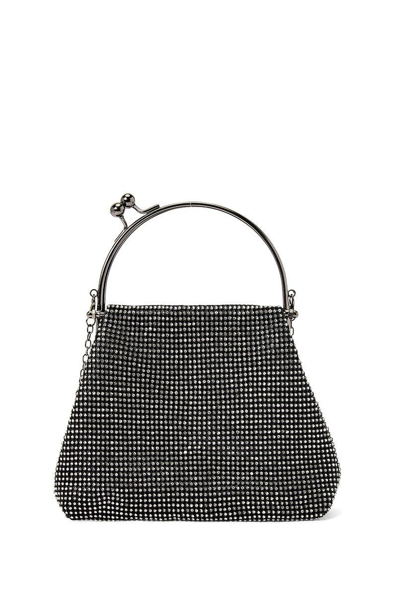 Lixet Rhinestone Shoulder Black Bag - vientostheshop