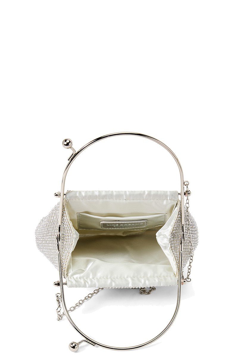 Lixet Rhinestone Shoulder Silver Bag - vientostheshop