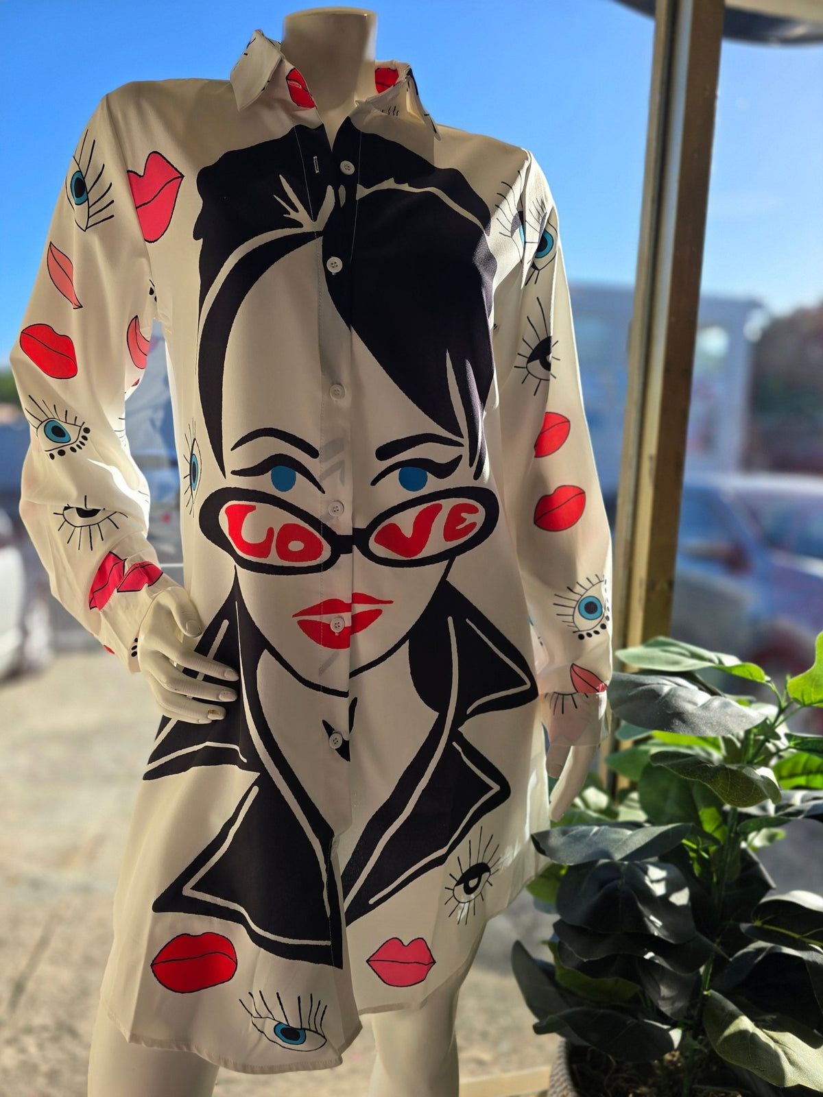 Love Icon T-Shirt Dress - vientostheshop