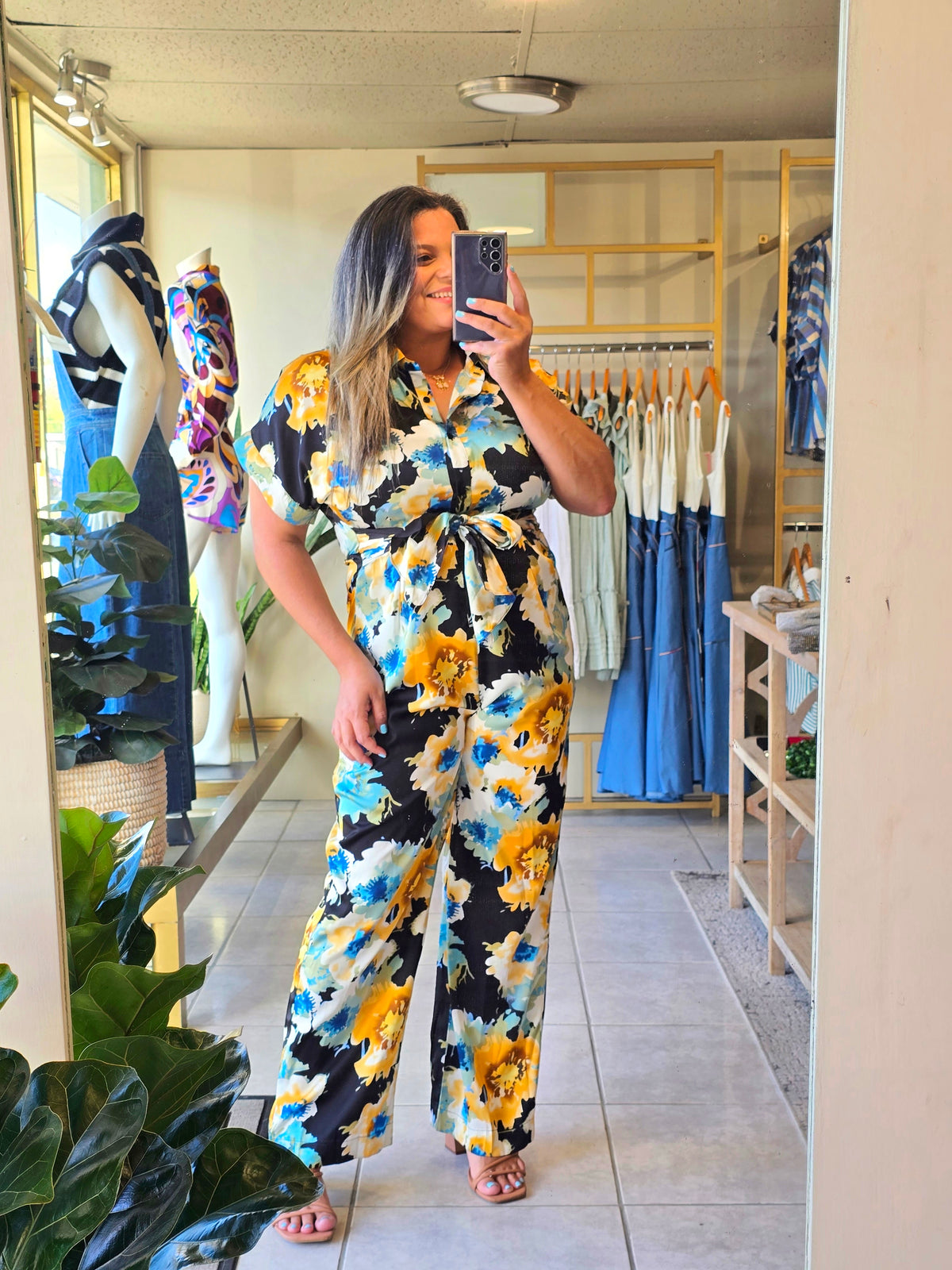 Golden Breeze Jumpsuit
