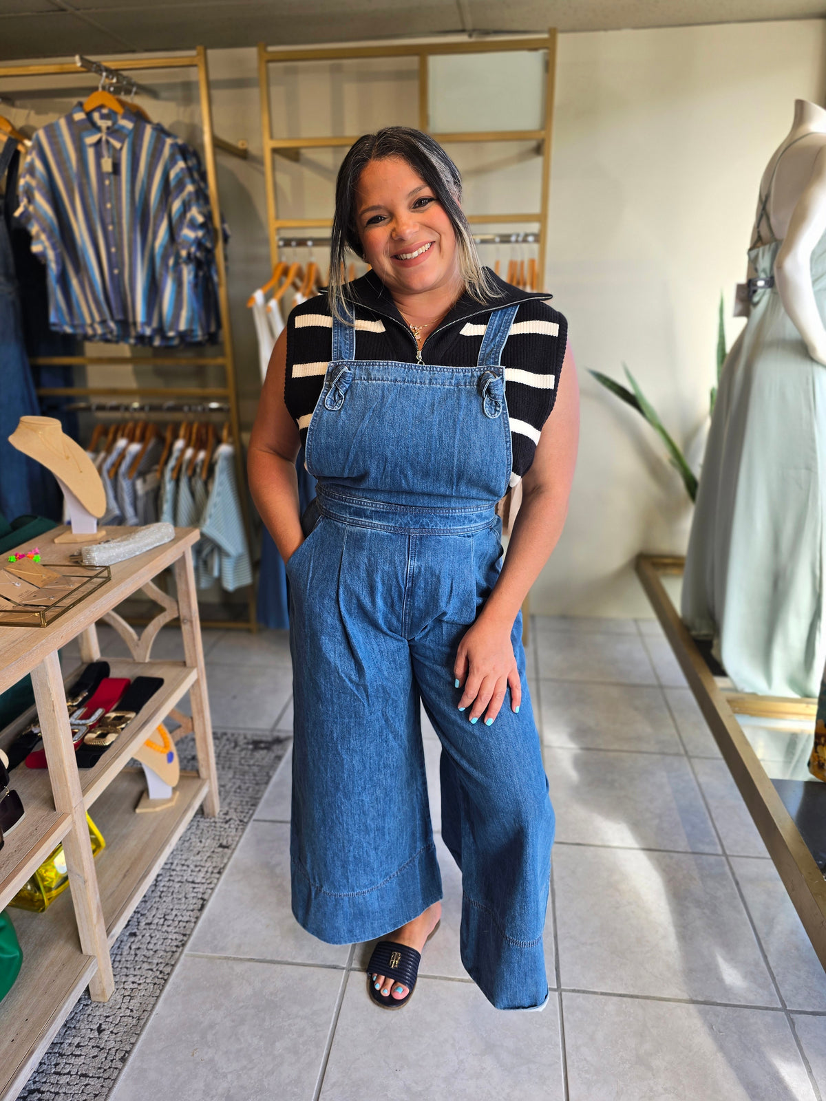 Denim Riviera Jumpsuit