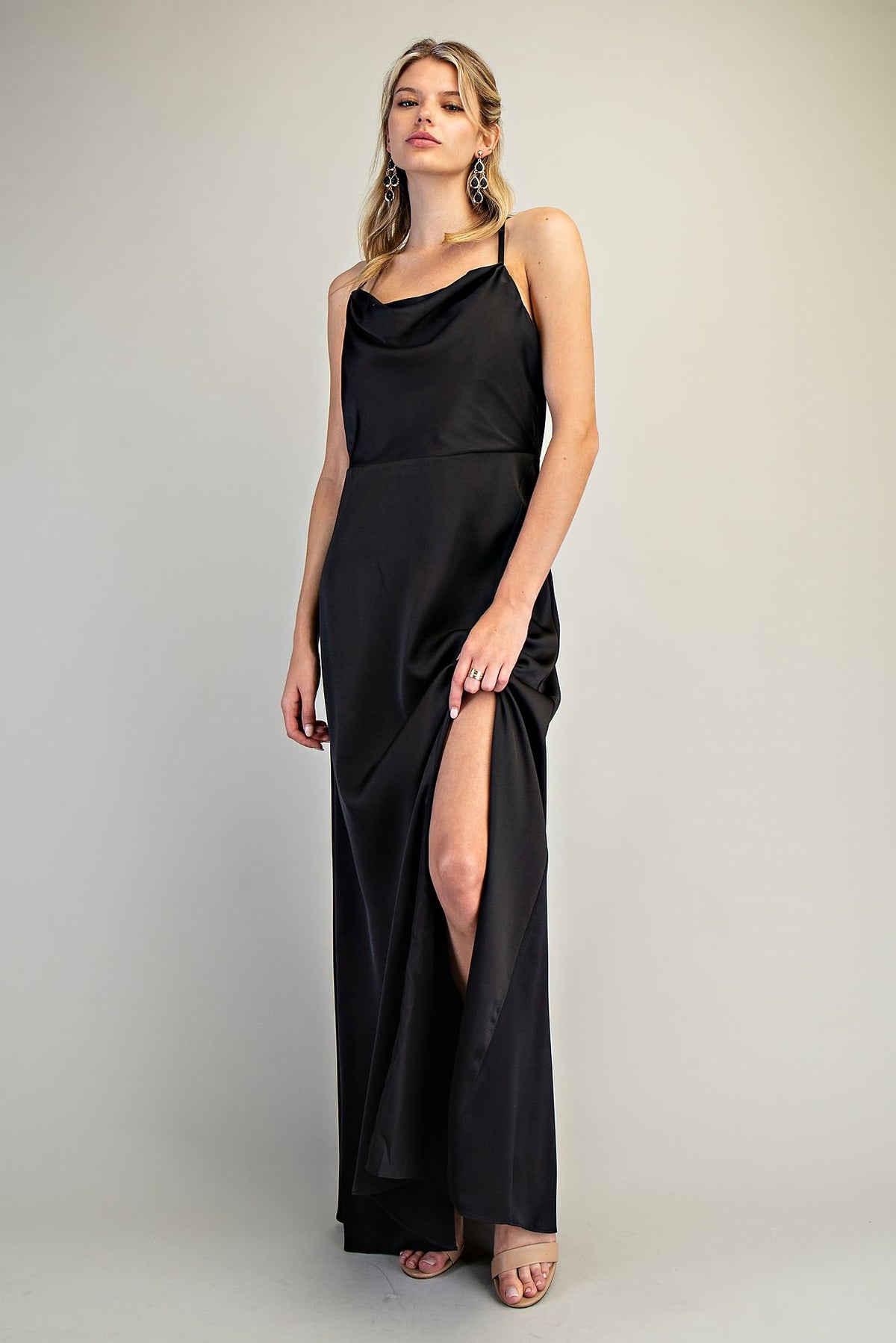 Satin Luxury Maxi Dress