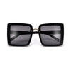 Fashionable Black Square Frame Sunglasses