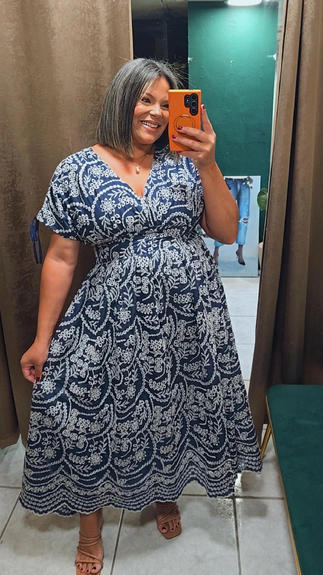 Navy Romance Dress