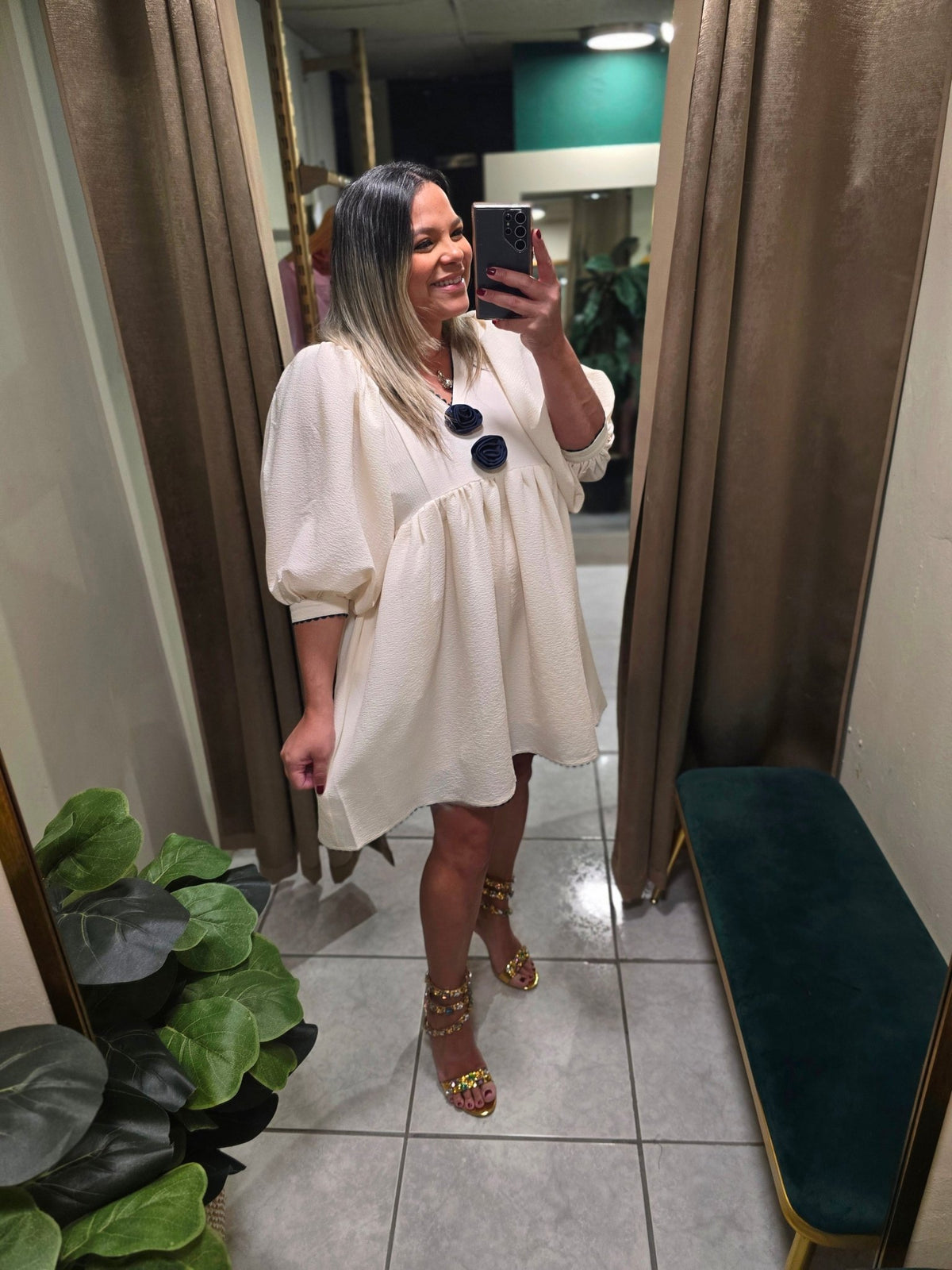 Romantic Ivory Dress - vientostheshop