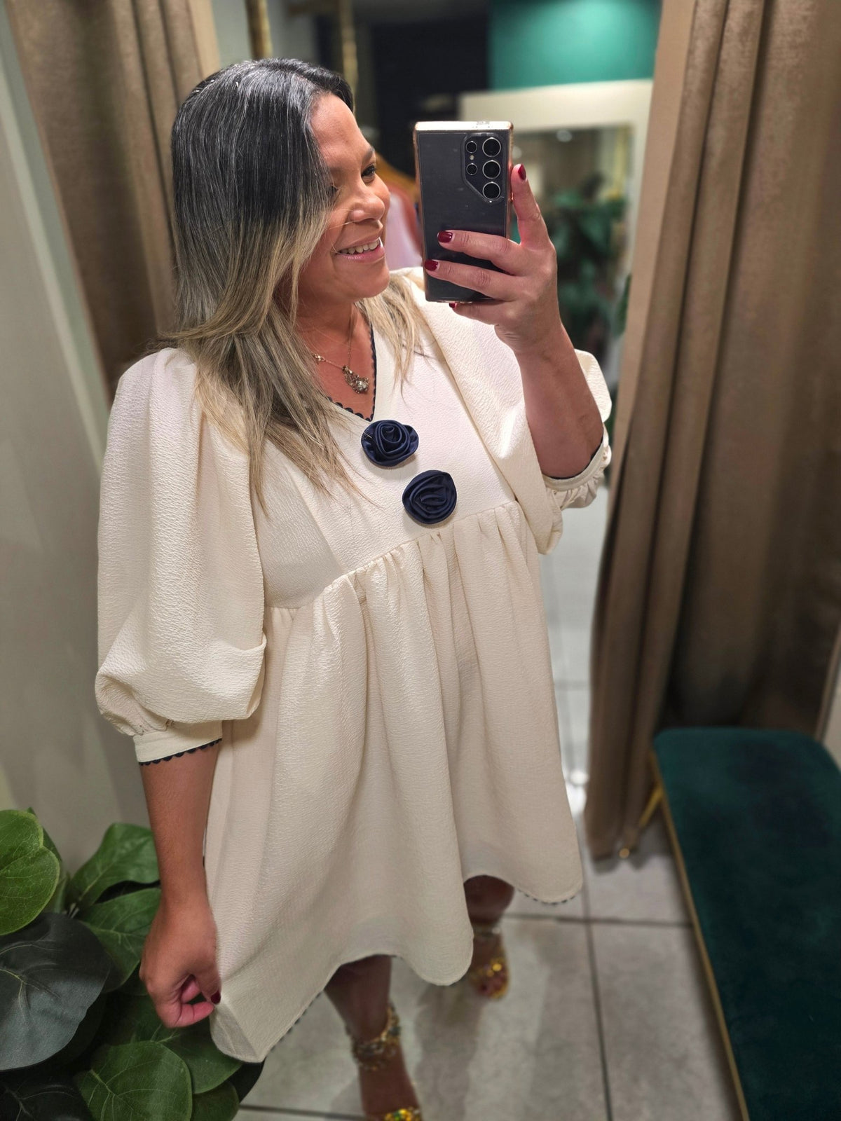 Romantic Ivory Dress - vientostheshop