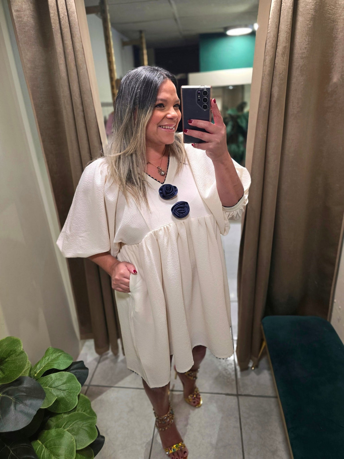 Romantic Ivory Dress - vientostheshop