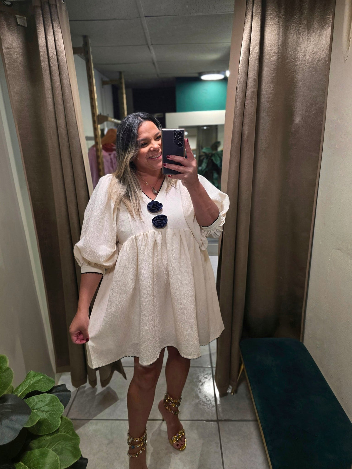 Romantic Ivory Dress - vientostheshop