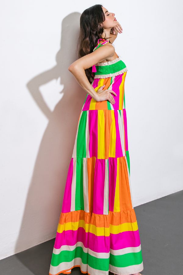 Sunrise in the Morning Maxi Dress - vientostheshop