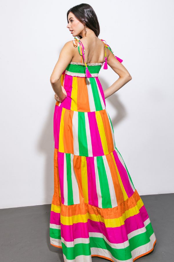 Sunrise in the Morning Maxi Dress - vientostheshop