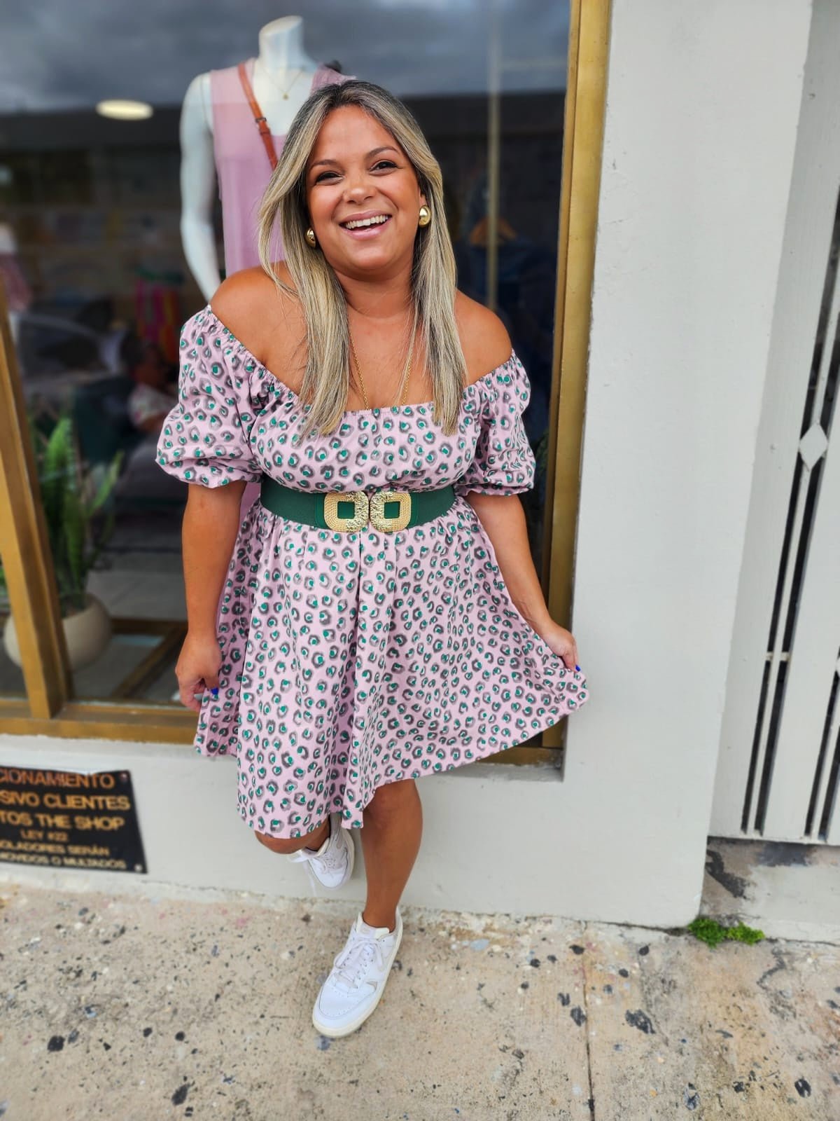 The Aria Short Sleeve Mini Dress - vientostheshop