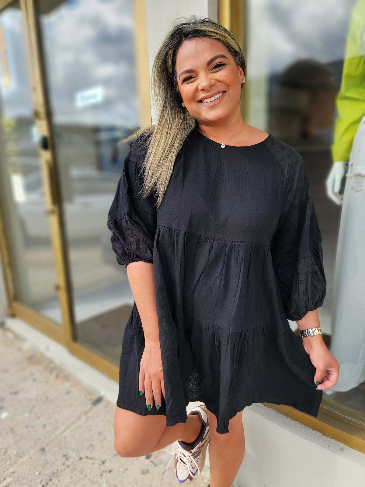 Tiami Babydoll Dress - vientostheshop