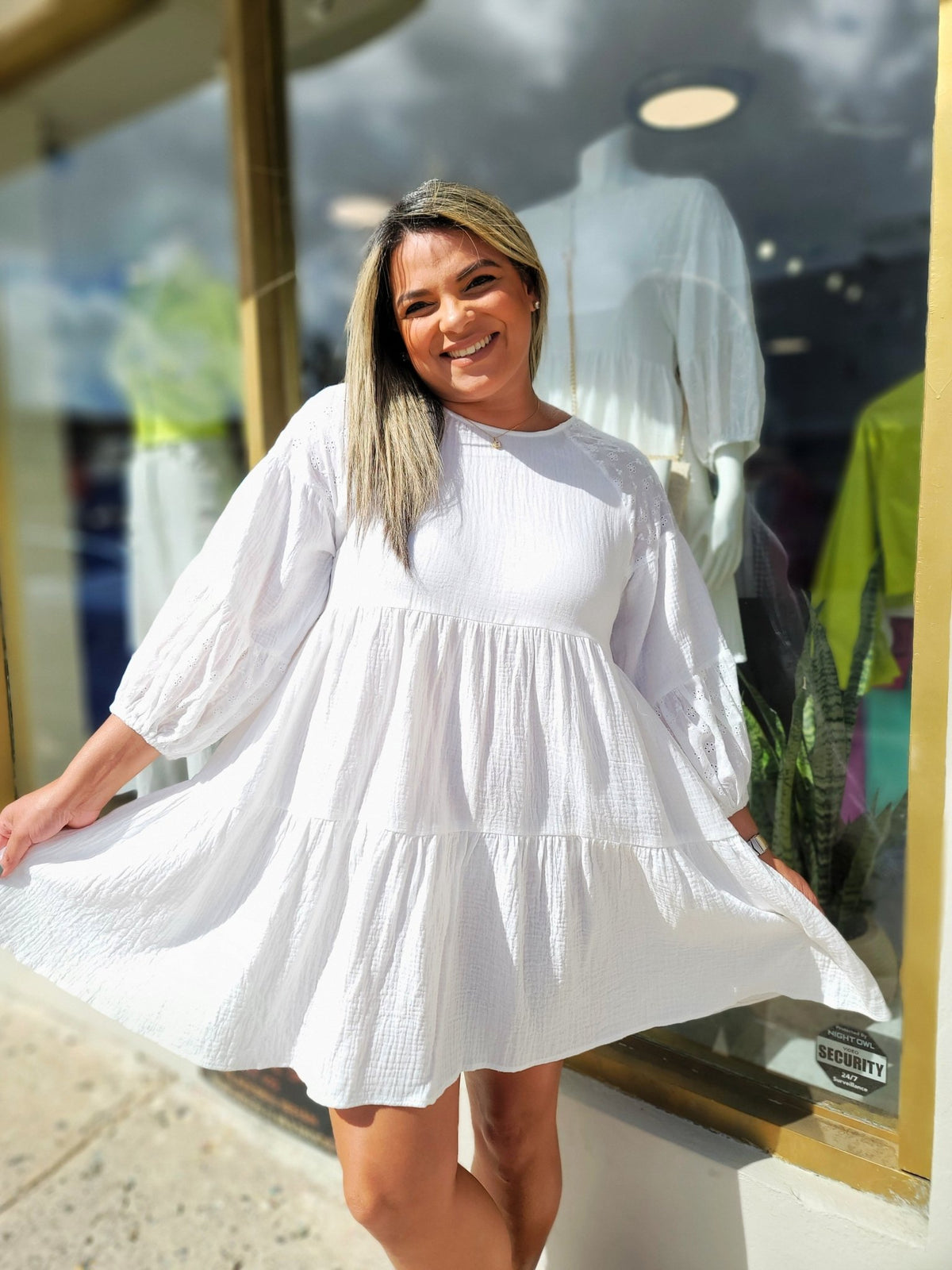 Tiami Babydoll Dress - vientostheshop