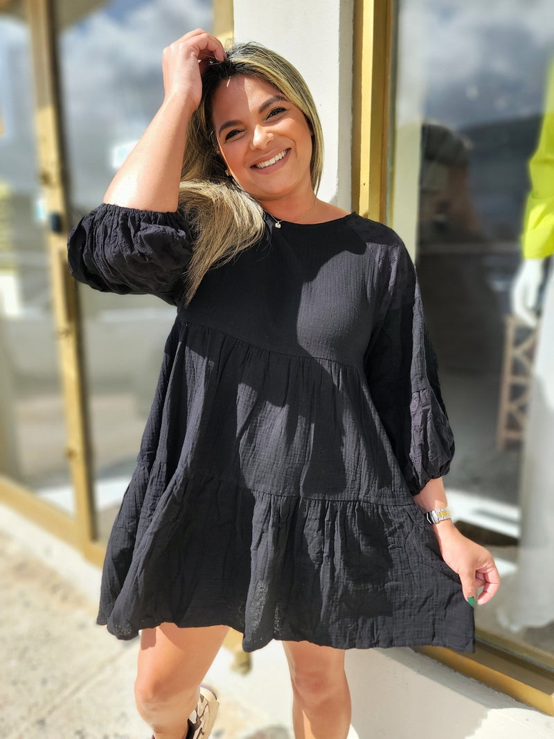 Tiami Babydoll Dress - vientostheshop