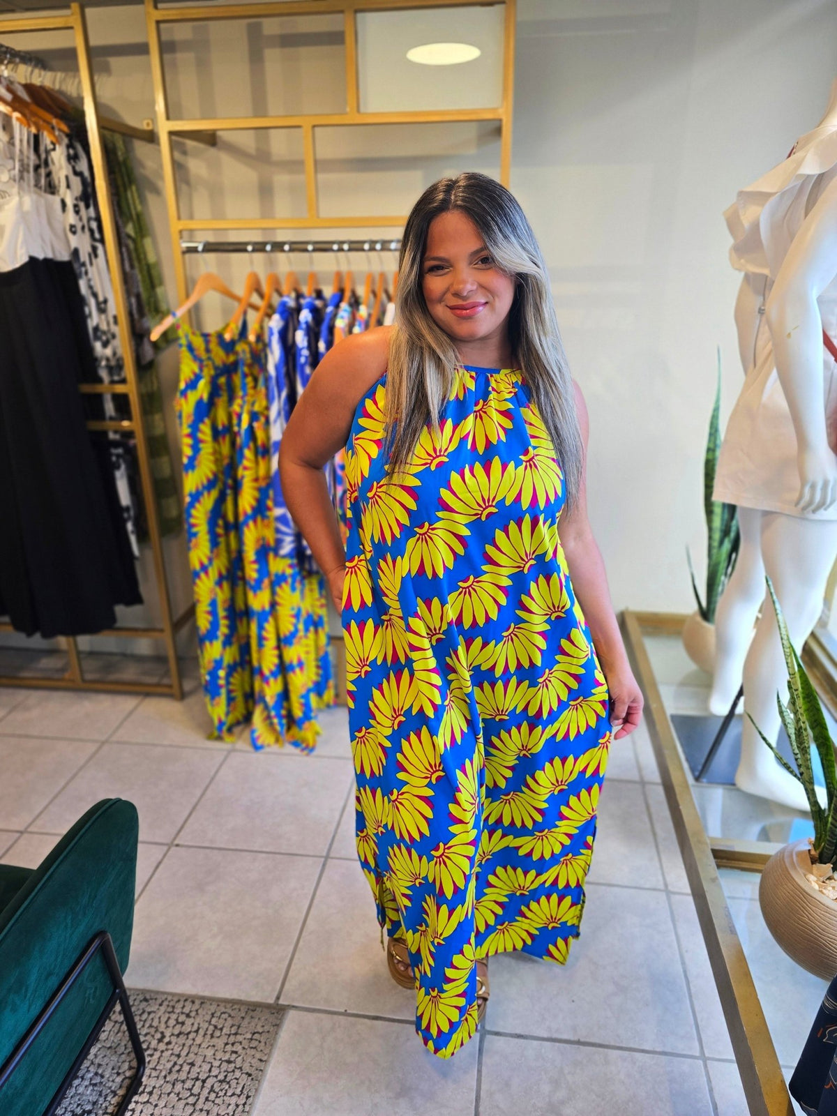 Tropical Passion Maxi Dress - vientostheshop