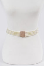 Elastic Pearl Belt